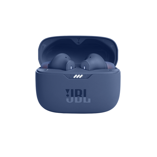 JBL Tune 230NC TWS - Blue - True wireless noise cancelling earbuds - Detailshot 1